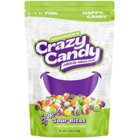 Andersen's Crazy Candy Freeze Dried Candy - Freeze Dried Sour Bites, 4.2 Ounces