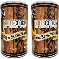Britscookin - Cajun Seasoning 8 Oz, Pack Of 2