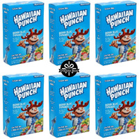 Hawaiian Punch Sugar-Free Berry Blue Powdered Drink Mix 6 Count Of 8 Packets Each For Total 48 Sticks Bundle Packaged By D'Elite Box