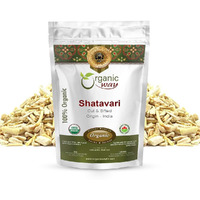 Organic Way Dried Shatavari Cut & Sifted (Asparagus Racemosus) - Organic & Kosher Certified | Raw, Vegan, Non Gmo & Gluten Free | Usda Certified | Origin - India (1Lbs / 16Oz)