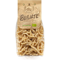 Morelli Spiral Pasta - Organic Premium Durum Wheat Semolina Italian Pasta From Italy - Protein-Rich, Ancient Grains, All Natural, Gourmet Italian - Busiate Pasta (Trofie, Gemelli) 17.6 Oz - Pack Of 1