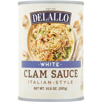 Delallo White Clam Sauce, Italian-Style, 10.5Oz Can, 3-Pack
