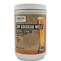 Briess - 813634 Bavarian Wheat Malt Extract, 3.3 Lb.,Beige