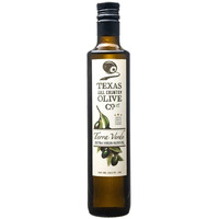 Texas Hill Country Olive Co Terra Verde Extra Virgin Olive Oil - Cold Pressed Evoo Gourmet Olive Oil - Rich & Fruity - Perfect For Finishing & Dressing - Award Winning & Made In Texas (16.9 Oz)