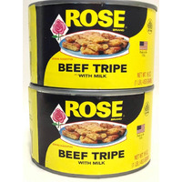 Rose Beef Tripe With Milk In A 1 Lb. Can., 2 (One Lb Cans)