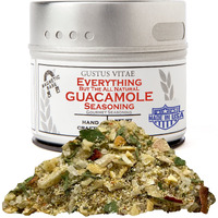 Everything But The All Natural Guacamole Seasoning | All Natural | Non Gmo | 1.7 Oz (48 G) | Gourmet Spice Mix | Small Batch | Artisanal Rub | Seasoning Pack | Magnetic Tin | Gustus Vitae | #843