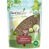 Food To Live Organic Chia Seeds Powder, 1 Pound Non-Gmo Meal, Ground Raw, Cold Milled, Kosher, Vegan, Bulk. Rich In Omega-3, Fiber, Protein. Great As Thicker. For Baking, Salads, Smoothies.