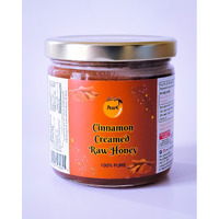 Pearl Honey Spreads - Organic Cinnamon Flavored Creamed Raw Honey - Chemical Free, Soy Free & 100% Naturally Flavored | 8.8 Oz Jar