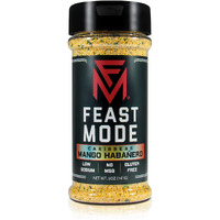 New! Caribbean Mango Habanero - Feast Mode Flavors - Low Sodium , No Msg , Gluten Free , All Natural , Meal Prep Seasoning, Healthy, Sweet And Spicy, Coconut, Pepper, Tasty, Fruit, Chicken Seasoning, Taco, Spices