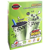 J-Basket Matcha Boba Kit, Matcha, 10 Oz