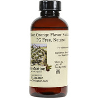 Olivenation Blood Orange Extract, Ttb-Approved For Brewing, Rich Citrus Flavoring For Baked Goods, Beverages, Non-Gmo, Gluten Free, Kosher, Vegan - 4 Ounces