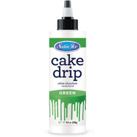 Satin Ice Cake Drip, Green, 8.8 Ounce