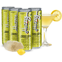 Honey And Lemon Non Alcoholic Drinks - Alcohol Replacement Drinks For All Occasions, Mocktails Non-Alcoholic Drinks, Alcohol-Free Drinks Canned Mocktails (4-Pack)