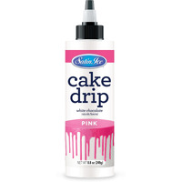 Satin Ice Cake Drip, Pink, 8.8 Ounce