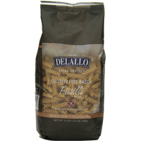 Delallo Gluten Free Pasta, Fusilli, 12 Ounce
