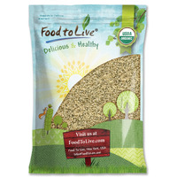 Food To Live Organic Paraguayan Hemp Seeds, 8 Pounds Non-Gmo Raw Hearts, Hulled, Kosher, Vegan. Keto-Friendly. Rich In Omega 3 & 6. Good Source Of Protein. Great For Smoothies, Oatmeal, And Salads