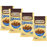 Snyder's Of Hanover Mini Pretzel Rounds, Your Choice Of Butter Flavored Or Sea Salt (Sea Salt)