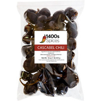 1Lb Cascabel Dried Whole Chile Peppers, Chili Seco Pods For Authentic Mexican Food By 1400S Spices