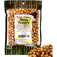 Traditional Shoyu Peanut Rice Crackers - Mochi Crunch Asian Snack - Lightly Coated Soy Sauce Flavored Shell With Peanut Core - Sweet, Salty, And Umami Taste - Crunchy On-The-Go Snack For Any Occasion - 12 Ounce