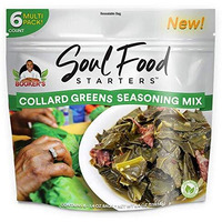 Booker's Soul Food Starters: Collard Greens Seasoning Mix (6 Count/Multi-Pack)