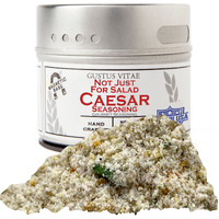 Not Just For Salad Caesar Seasoning | All Natural Spice Blend | Non Gmo Rub | Small Batch | 1.6Oz | Artisanal Dry Mix | Magnetic Tin | #506