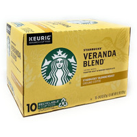 Starbucks Veranda Blend Blonde Roast K-Cup Pods - 10 Count