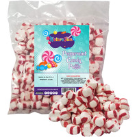 Peppermint Puffs Mint Candy Unwrapped - 2 Pounds