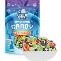 Arctic Farms Freeze Dried Candy Spree Burgers Candies 6Oz Bagged And Boxed (6Oz)