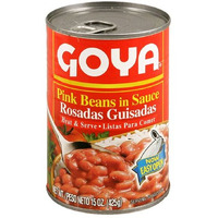 Goya Pink Beans In Sauce (Guisadas), 15-Ounce Units (Pack Of 6)