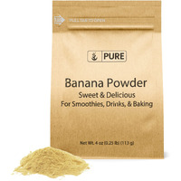 Pure Original Ingredients Banana Powder (4 Oz) Smoothies & Shakes, Pancakes & Desserts, Always Pure