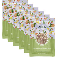 Ziba Foods Wild-Grown Baby Pistachio Kernels | Non-Gmo, Vegan, Gluten Free Snack, Nuts | Wild Grown, Dry Roasted & Salted | Healthy, Delicious Snack, Pack Of 6