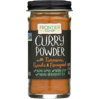 Frontier Curry Powder Spice - Salt - Free Blend - 2.19 Ounces