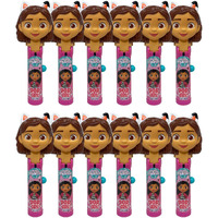 Pop Ups! Gabby's Dollhouse Lollipop Holder - 12 Lollipops With Cases - Individually Wrapped Candy Party Favors - Gabby's Dollhouse Candy - Bulk Set Of 12