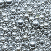 Sentovac Edible Silver Pearl Sugar Sprinkles 4.23Oz/ 120G Edible Candy Pearls For Decorating | Edible Cake Cupcake Sprinkles For Halloween Christmas | Cake Topper Decorations