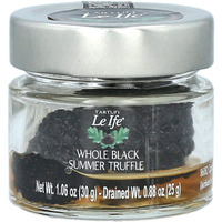 Whole Black Summer Truffles (0.88 Ounce) Glass Bottle By Tartufi Le Ife