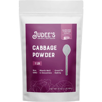 Judees Cabbage Powder 1 Lb - 100% Non-Gmo, Gluten-Free, And Nut-Free - Rich In Nutrients - Great For Baking And Seasoning - Blends Well In Smoothies And Shakes