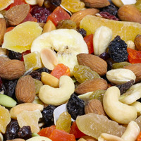 Tropical Mix Trail Mix By Its Delish, 5 Lbs Bulk Bag | High Energy Boost Fruit And Nut Healthy Snack Medley With Protein & Vitamins With Mixed Nuts & Dried Fruits Snack - Keto, Vegan, Kosher