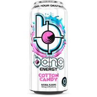 Westernmby Bang Energy Cans, 16 Fl Oz, 12 Pack (Cotton Candy)