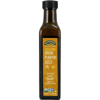 Now Foods, Organic Virgin Pumpkin Seed Oil, Cold-Pressed, Unrefined, Distinct Robust, Nutty Flavor, Certified Non-Gmo, 8.45-Ounce