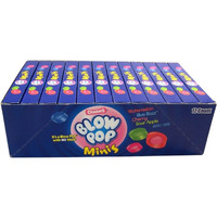Charms Blow Pops Minis Theater Box, 3.5 Oz (Pack Of 12)