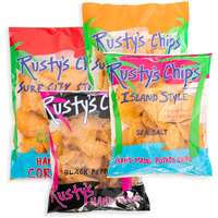 Rustys Chips - Crunchy & Healthy Chips For A Quick Bite - Gluten Free Chips, No Preservatives, Non-Gmo, Vegan-Friendly Snack Pack