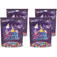 Premium Freeze Dried Berry Skittles - [4-Pack] 18Oz 1.13Lb - Berry Space Rocks Freeze Dried Candy - Flavors = Melon Berry, Wild Cherry, Berry Punch, Raspberry, & Strawberry