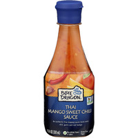 Blue Dragon Thai Mango Sweet Chili Sauce, 10.5 Oz (Pack Of 1), Dipping Sauce, Marinade, Squeezy Bottle, Gluten Free, Vegan