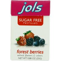 Jols Sugar Free Pastilles, Forest Berry, 0.88-Ounce Boxes (Pack Of 12)