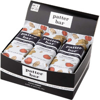 Patter Bar (Fruit Nut Seed, 12-Pack Whole 30, Paleo, Vegan, No Added Sugar, Gluten Free, Dairy Free, Plant Based Energy Bar)
