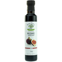 Sutter Buttes Balsamic Vinegar - Fresh Fig Infused (250Ml Bottle), Artisan Italian Grape Must Reduction Balsamic Vinegar, Handcrafted Premium Thick And Sweet Golden Aged Vinegar