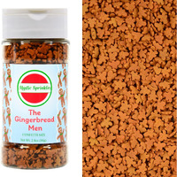 Mystic Sprinkles Christmas Holiday Confetti Sprinkle Mixes (The Gingerbread Men 2.8Oz)