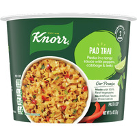 Knorr Pasta Cup 8 Count Pad Thai For A Quick And Easy Meal Made With 100% Real Vegetables & No Artificial Flavors Or Preservatives, 2.6 Oz
