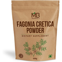 Mb Herbals Fagonia Cretica Powder 500 Gram | 1.10 Lb | Dhamasa | Virgin's Mantle Herb Powder