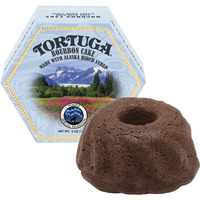 Tortuga Alaska Birch Syrup Bourbon Cake - 4 Oz. Cake - The Perfect Premium Gourmet Gift For Stocking Stuffers, Gift Baskets, And Christmas Gifts - Great Cakes For Delivery